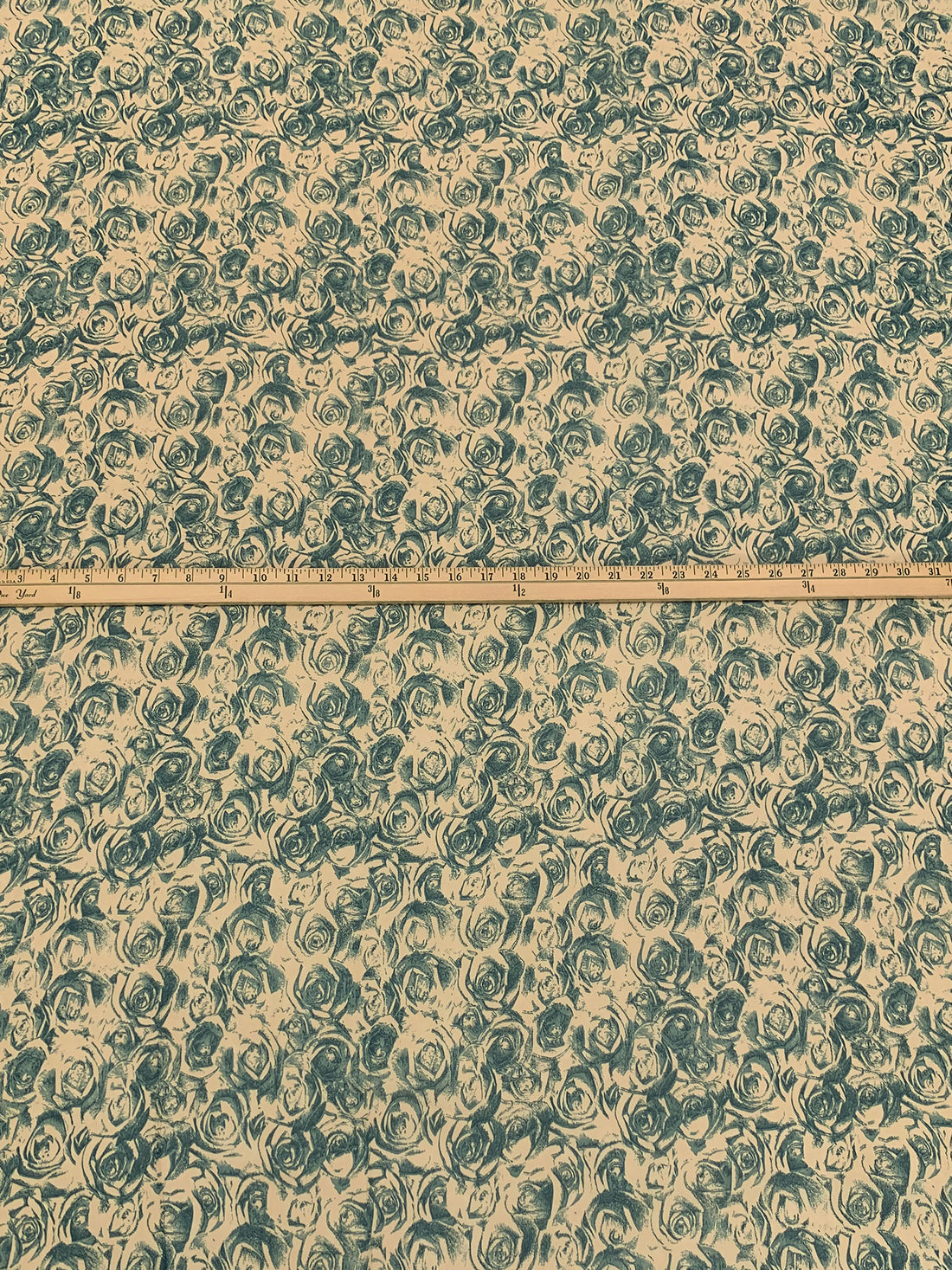 Pale Oak/Slate Gray 100% Rayon Floral Print Georgette 50W