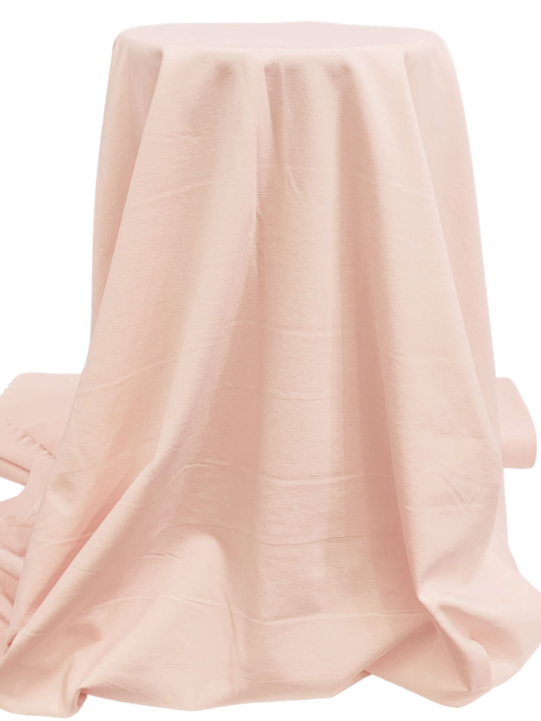 Champagne Pink Rayon/Nylon/Lycra Ponte Knit 56W