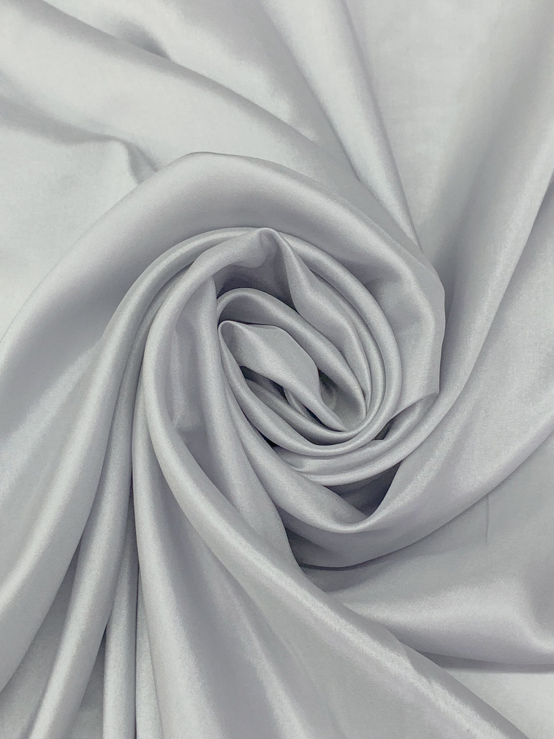 Cool Silver 100% Silk Habotai 45W