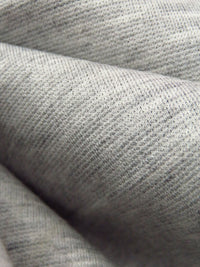 Gray Cloud Rayon/Nylon/Spandex Heathered Ponte Knit 58W