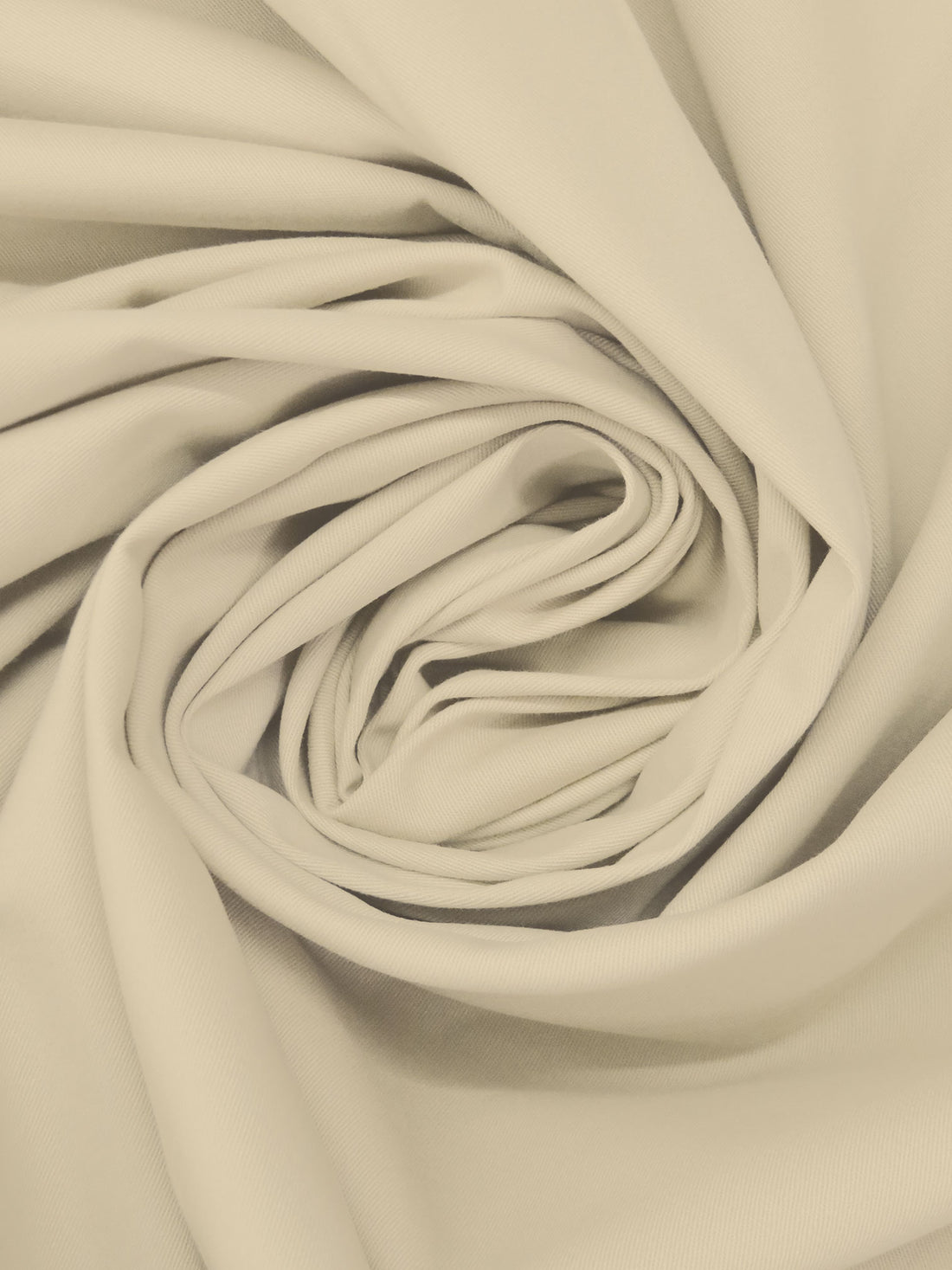 Pale Sand 100% Cotton Twill Bottom Weight Woven - NY Designer - 63W
