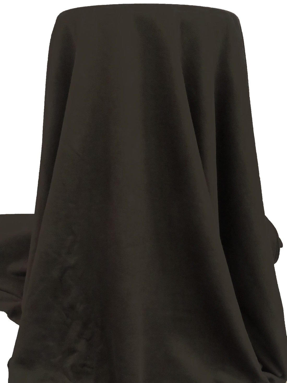 Midnight Creole Brown 100% Cotton French Terry Knit - Imported From Italy - 67W
