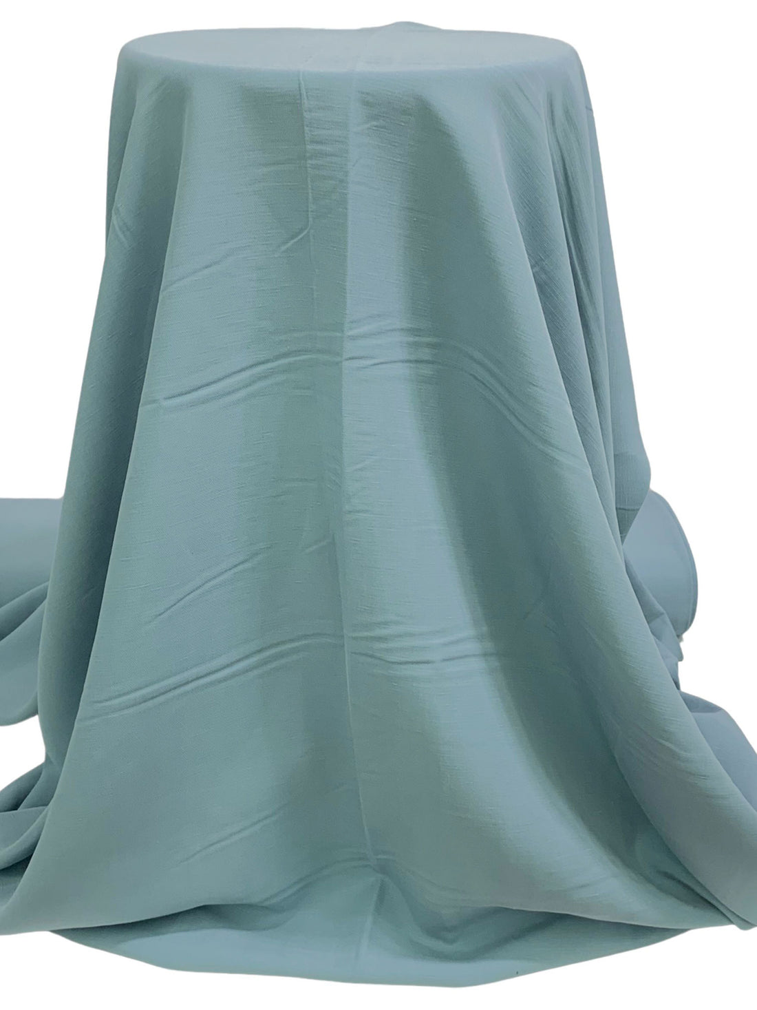 Pewter Blue Tencel/Linen Slubbed Midweight Woven - NY Designer - 58W