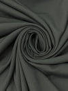 Mineral Gray 100% Polyester Suiting 58W