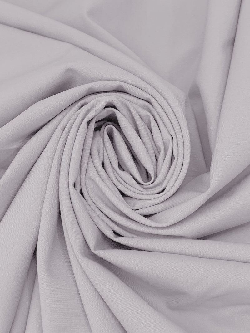 Silver Peony Gray Polyester/Rayon/Lycra Stretch Suiting 56W