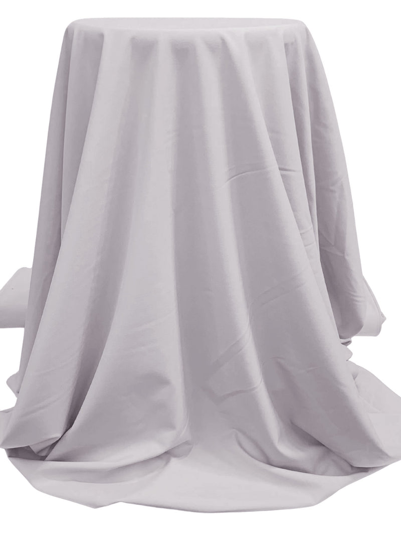 Silver Peony Gray Polyester/Rayon/Lycra Stretch Suiting 56W