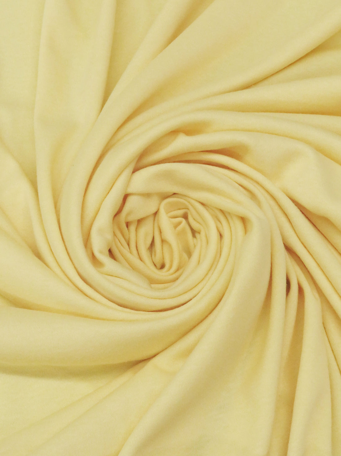 Daffodil Yellow Cotton/Polyester Interlock Knit 60W