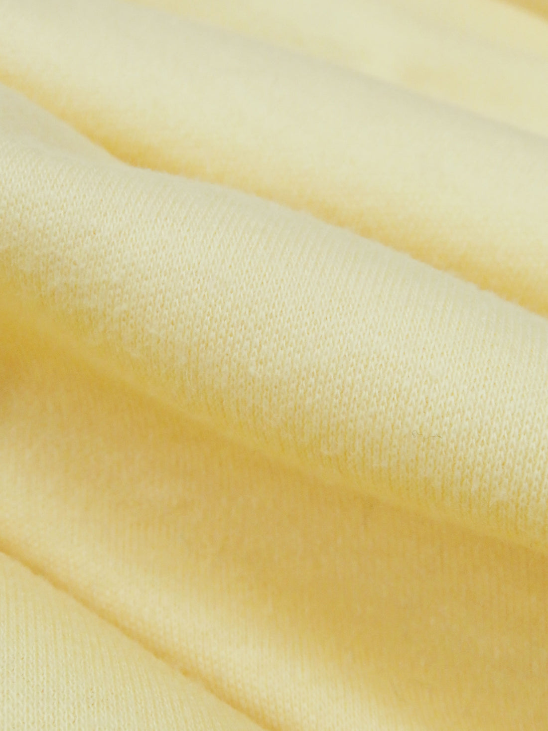 Daffodil Yellow Cotton/Polyester Interlock Knit 60W