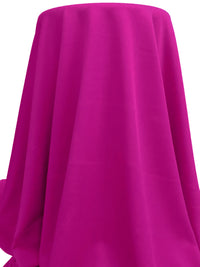 Red-Violet Polyester/Lycra Crepe Double Knit 59W