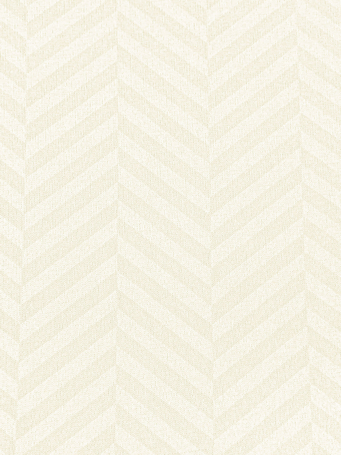 Alabaster Polyester/Lycra Embossed Chevron Weave Sweater Knit 58W