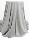 Soft Aluminum Gray Rayon/Lycra Jersey Knit - NY Designer - 60W