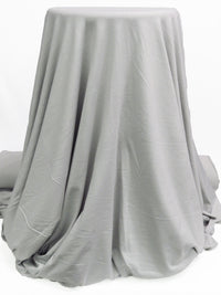 Soft Aluminum Gray Rayon/Lycra Jersey Knit - NY Designer - 60W