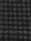 Black 100% Polyester Check Plaid Weave Chiffon - NY Designer - 42W