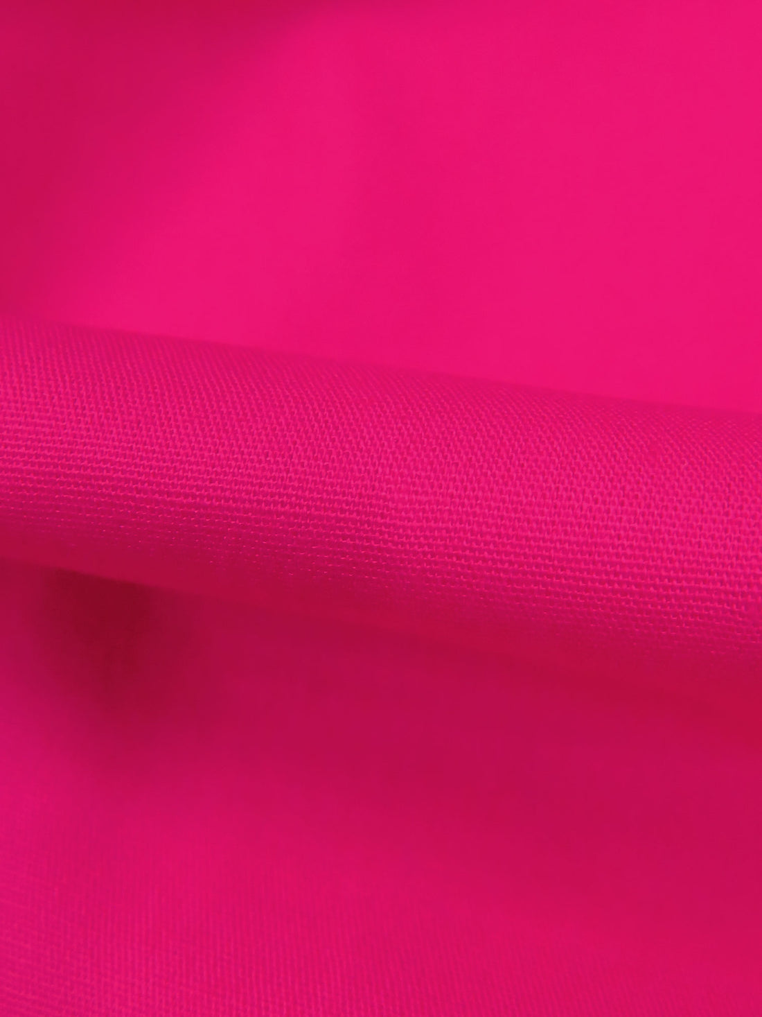 Raspberry Cotton/Lycra Stretch Poplin Shirting - Famous Dress Designer - 56W