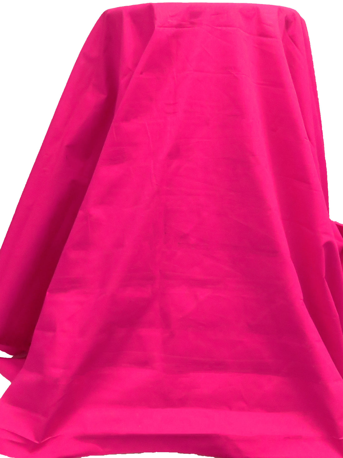 Raspberry Cotton/Lycra Stretch Poplin Shirting - Famous Dress Designer - 56W