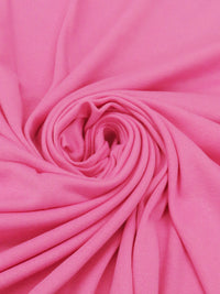 Persian Pink Cotton/Polyester Fine Rib Knit 54W