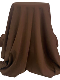 Nutmeg Brown Cotton/Polyester Sweatshirt Fleece 56W