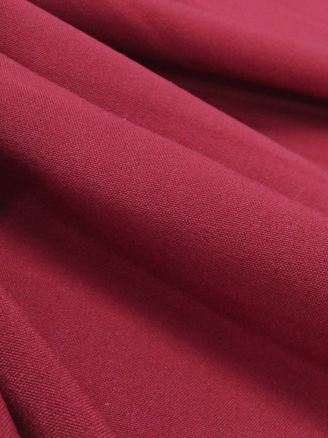 Cranberry 100% Polyester Plainweave Suiting - Famous Dress Designer - 56W