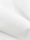 White 100% Cotton Fine Interlock Tubular Knit 30W