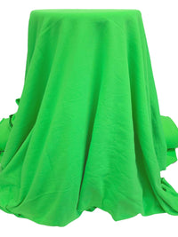 Lime Green Cotton/Polyester Sweatshirt Fleece 64W