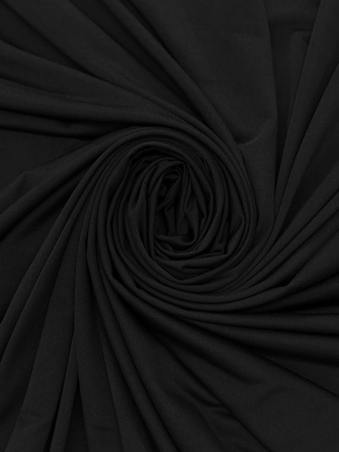 Black Polyester/Lycra Sheer Knit Lining 60W