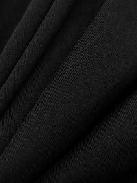 Black Polyester/Lycra Sheer Knit Lining 60W