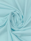 Powder Blue Cotton/Polyester Broadcloth 44W