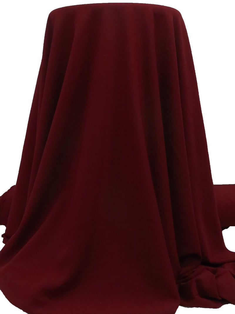 Bulgarian Rose 100% Polyester Crepe Blouse Weight Woven - Famous Dress Designer - 58W