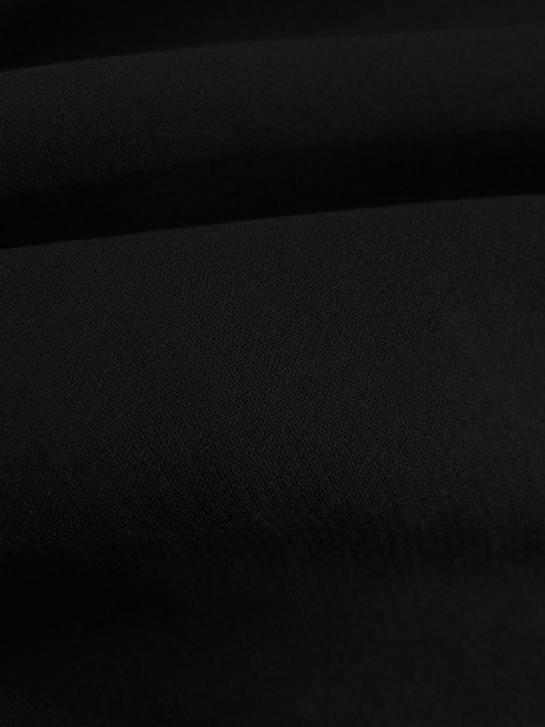 Black 100% Rayon Gauze 50W