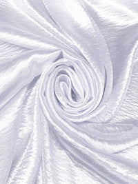 Palest Icy Lilac 100% Polyester Hammered Satin 58W