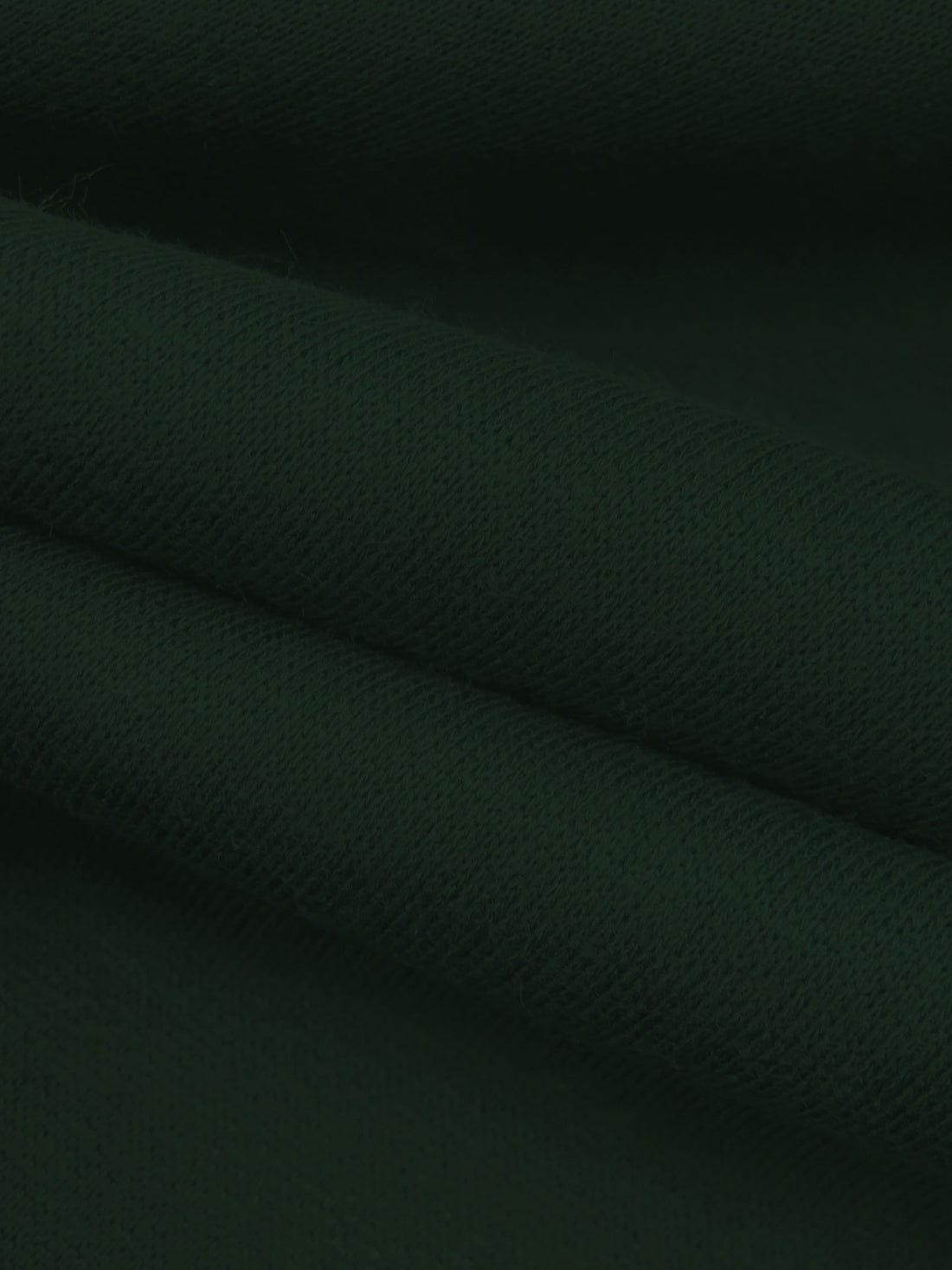 Dark Jungle Green 100% Polyester Sweatshirt Fleece 56W