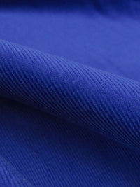 Royal Blue 100% Cotton Pinwale Corduroy Shirting 56W