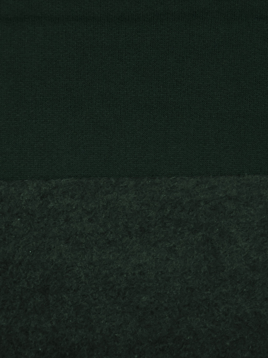 Dark Jungle Green 100% Polyester Sweatshirt Fleece 56W