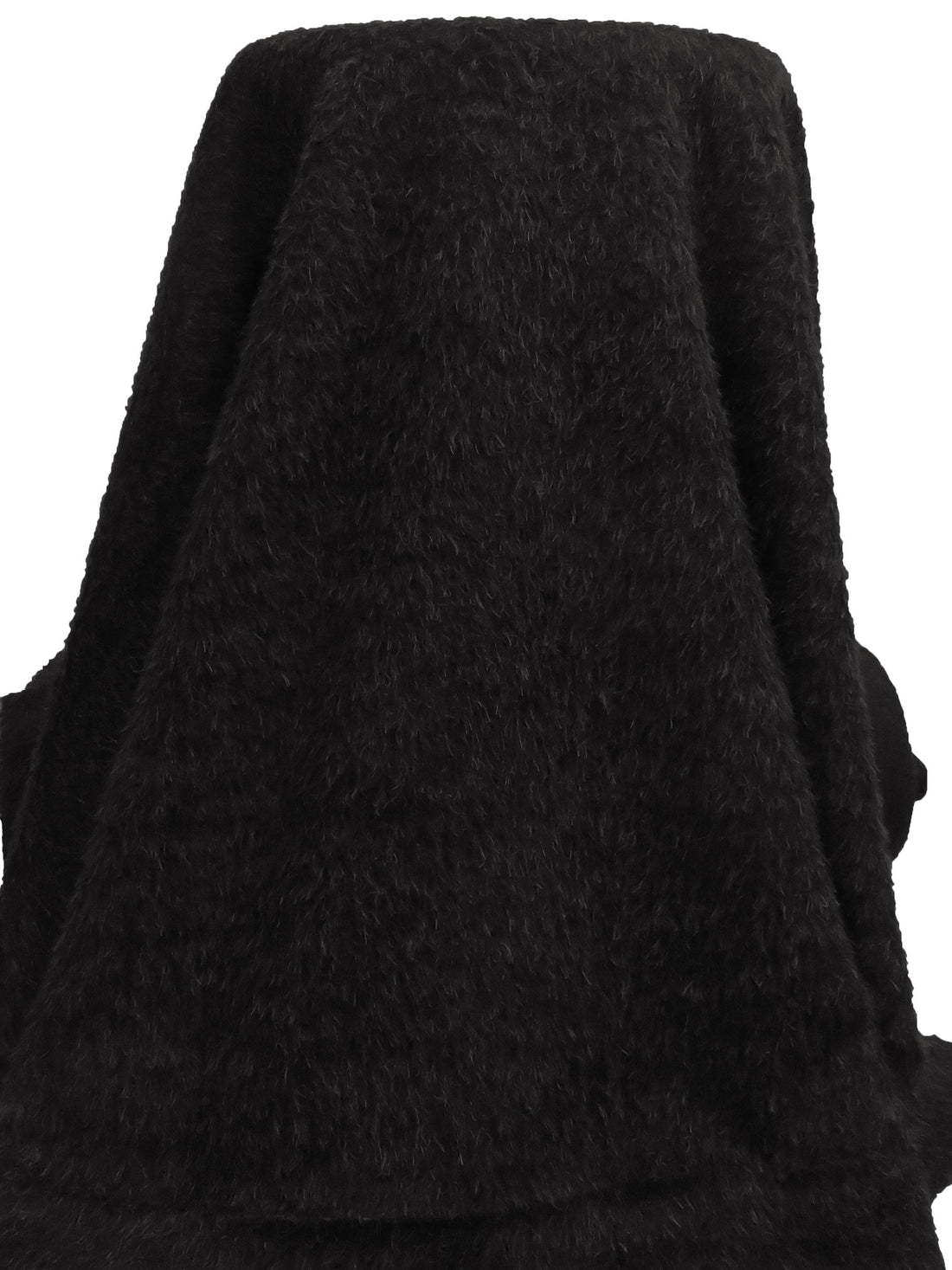 Cauldron Black Wool/Mohair Mohair Sweater Knit - NY Designer - 54W