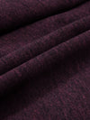 Heathered Dark Mulberry Rayon/Lycra Jersey Knit - NY Designer - 60W