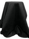 Black 100% Wool Moleskin Suiting 56W
