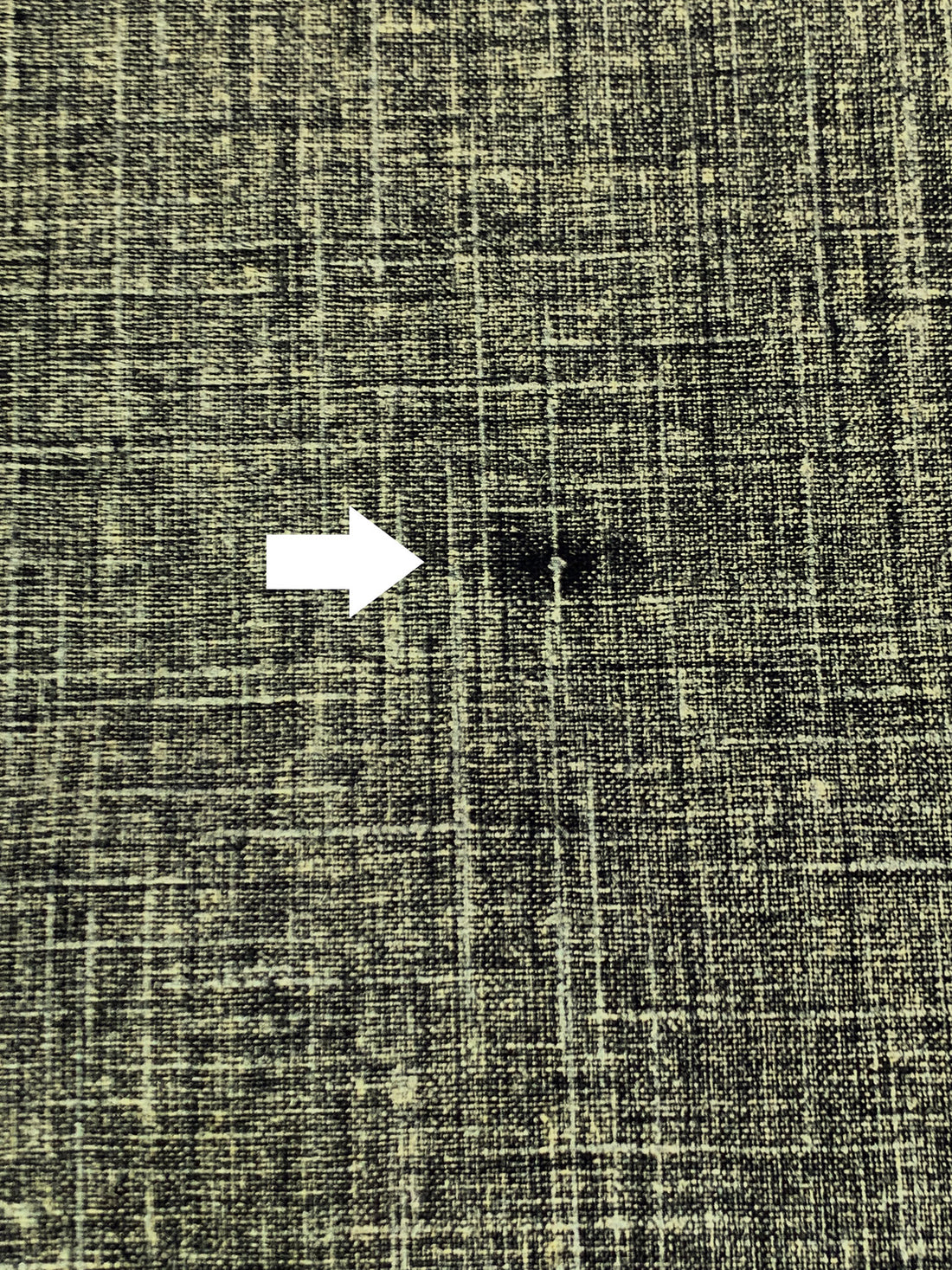 SOLD AS IS ONLY - Black/Gold 100% Linen Metallic Printed Midweight Woven 56W