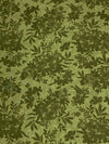 Army Green/Light Olive/Old Moss 100% Cotton Floral Print Quilt-Weight Woven - Timeless Treasures - 42W