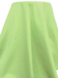 Pastel Green Cotton/Lycra Herringbone Weave Stretch Suiting 53W