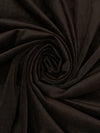 Espresso/Silver 100% Polyester Vertical Shimmer Velvet Knit 58W