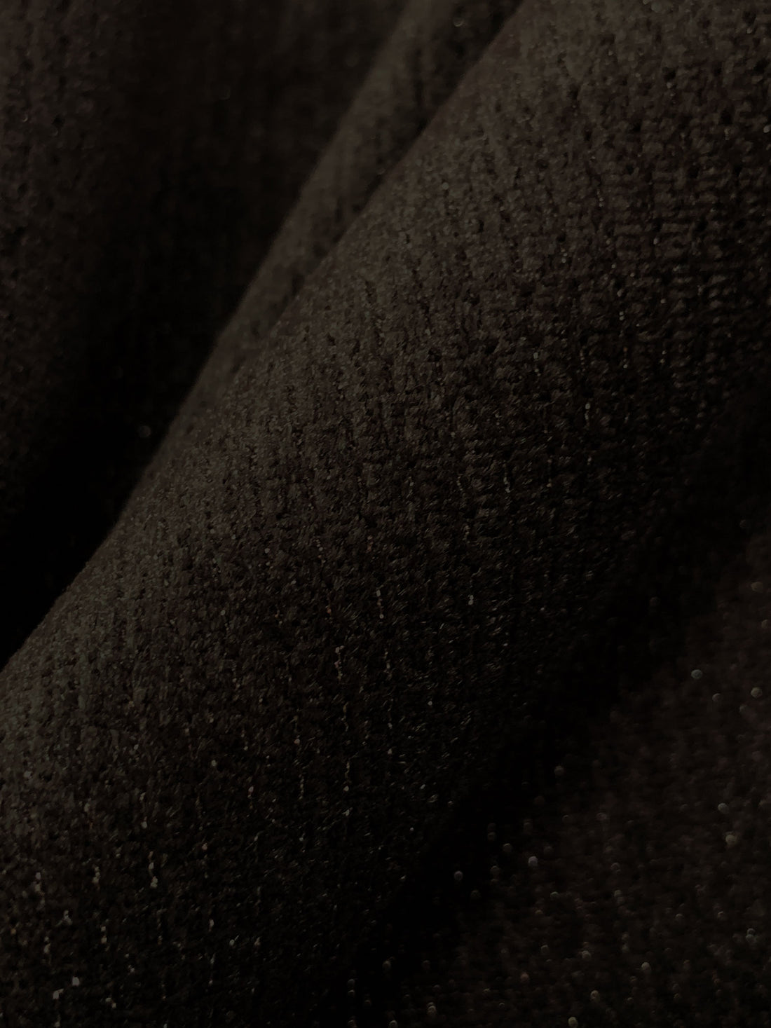 Espresso/Silver 100% Polyester Vertical Shimmer Velvet Knit 58W