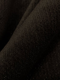 Espresso/Silver 100% Polyester Vertical Shimmer Velvet Knit 58W