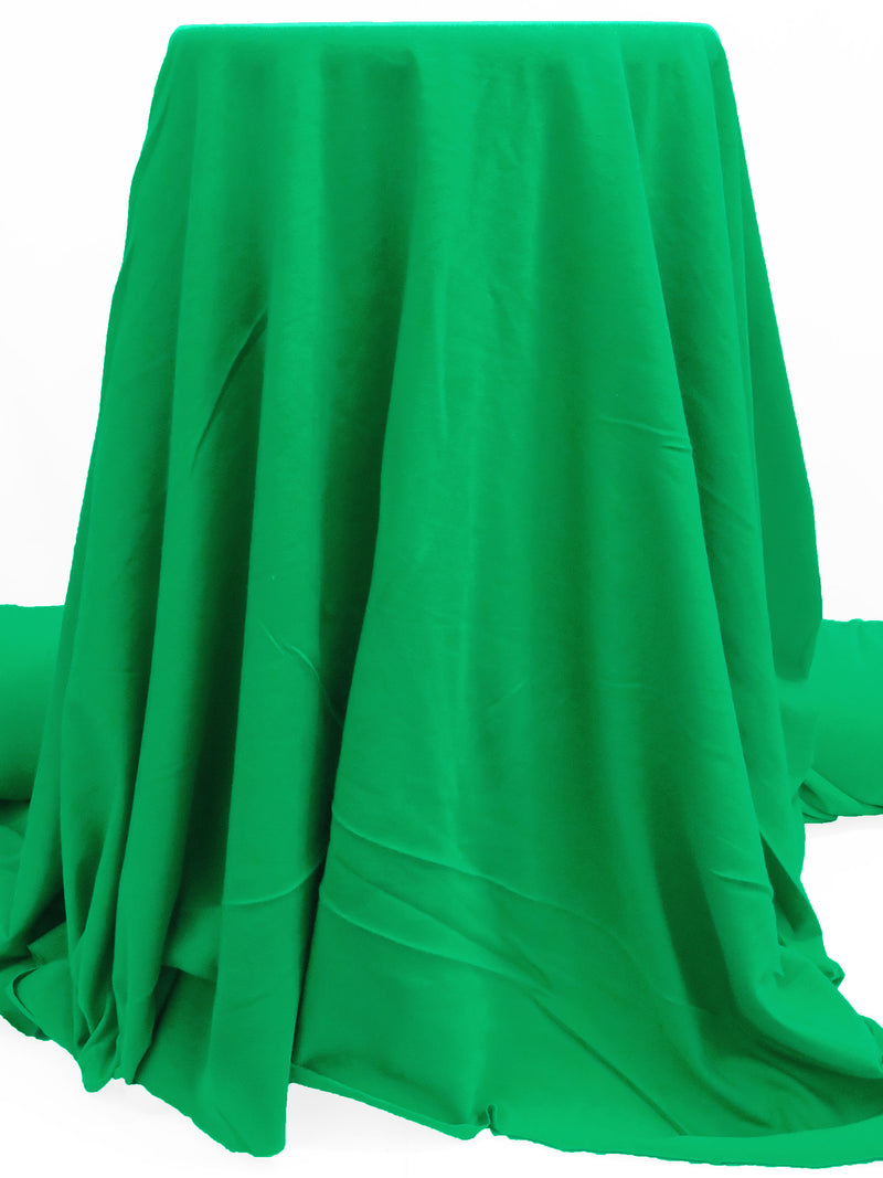 Irish Green Cotton/Polyester Jersey Knit 68W