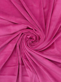 Telemagenta Cotton/Polyester/Lycra Velour Knit 54W