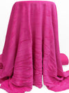 Telemagenta Cotton/Polyester/Lycra Velour Knit 54W