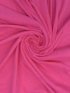 Cerise Pink Cotton/Polyester Tubular Fine Rib Knit 34W