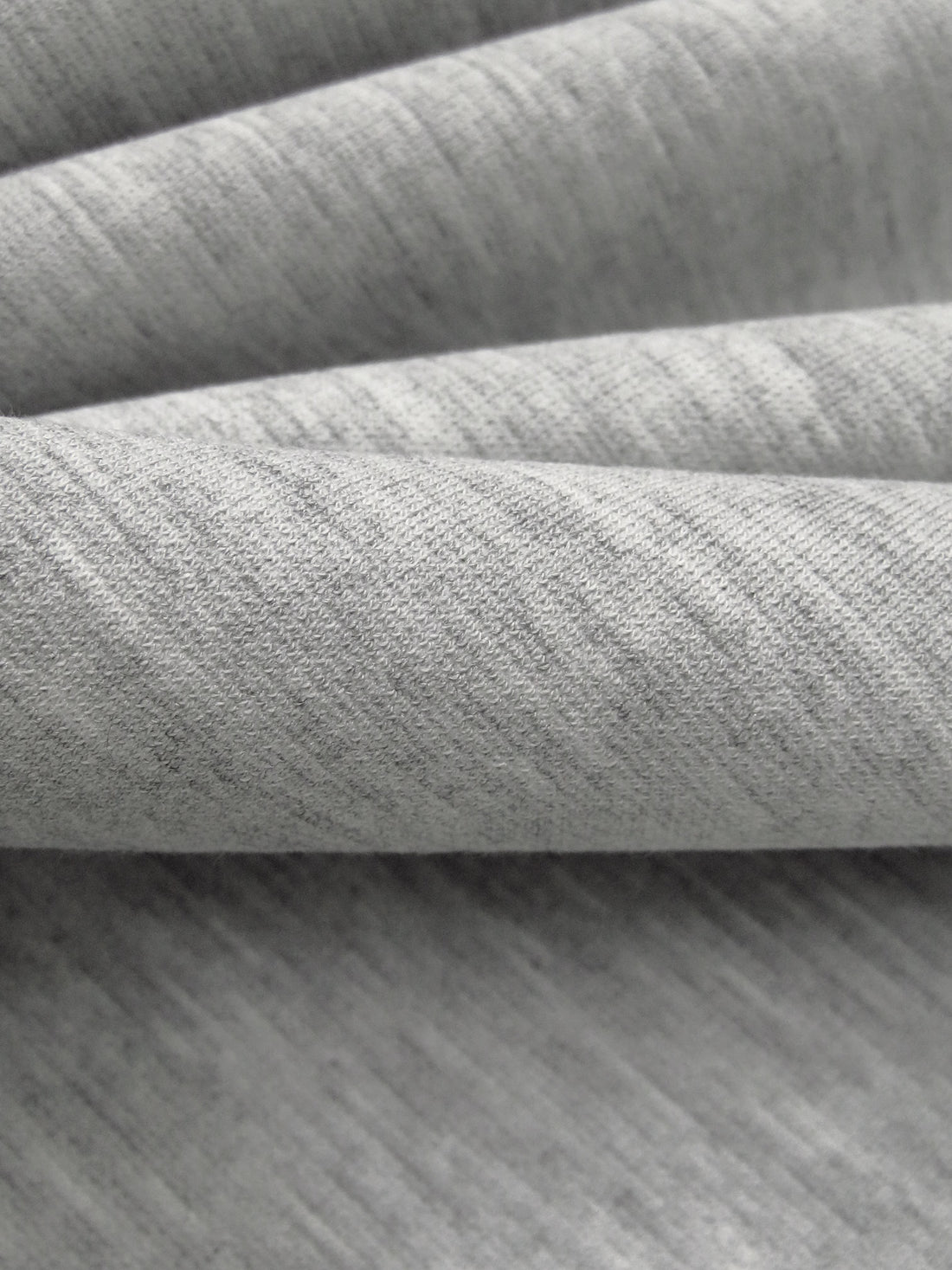 Light Gray Rayon/Nylon/Spandex Heathered Ponte Knit 58W