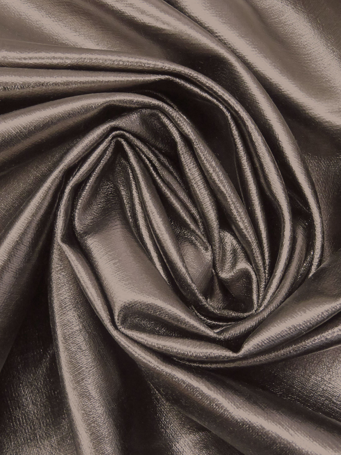 Mocha Steel 100% Linen Glazed Canvas 56W