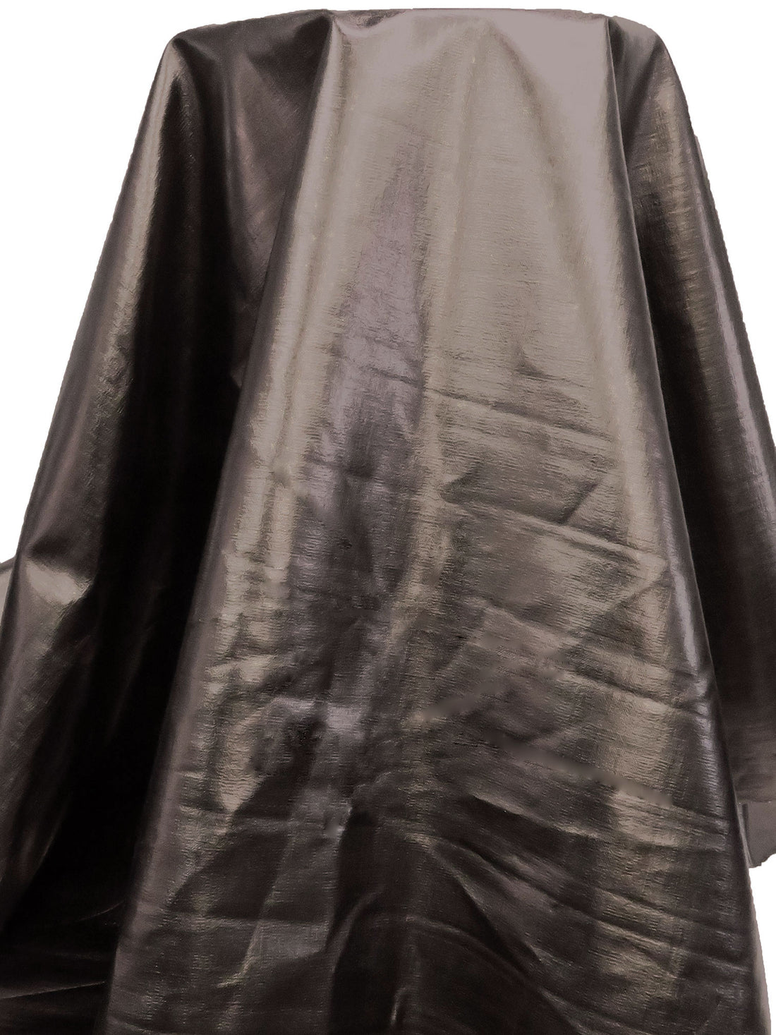 Mocha Steel 100% Linen Glazed Canvas 56W