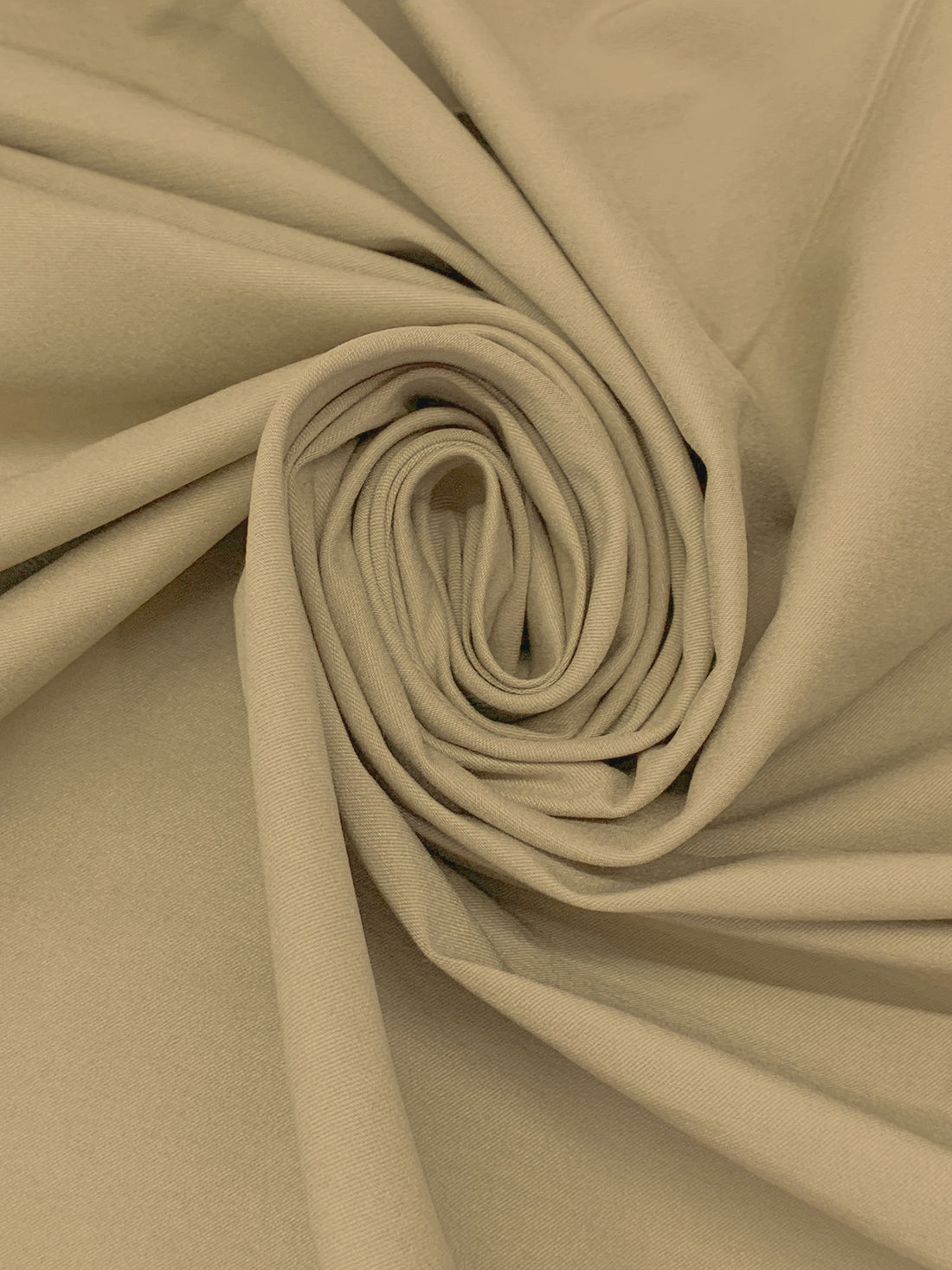 Khaki Rayon/Nylon/Lycra Stretch Bengaline Suiting 58W